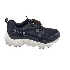 Holo Footwear Shoes Womens Size 7.5 Black White Nephelae Eco Honest Foam Sneaker